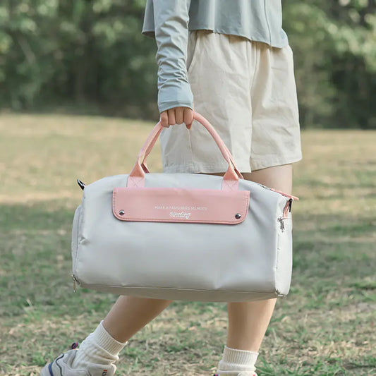 Becoming Her™ Luxe Gym & Travel Duffle Waterproof Bag